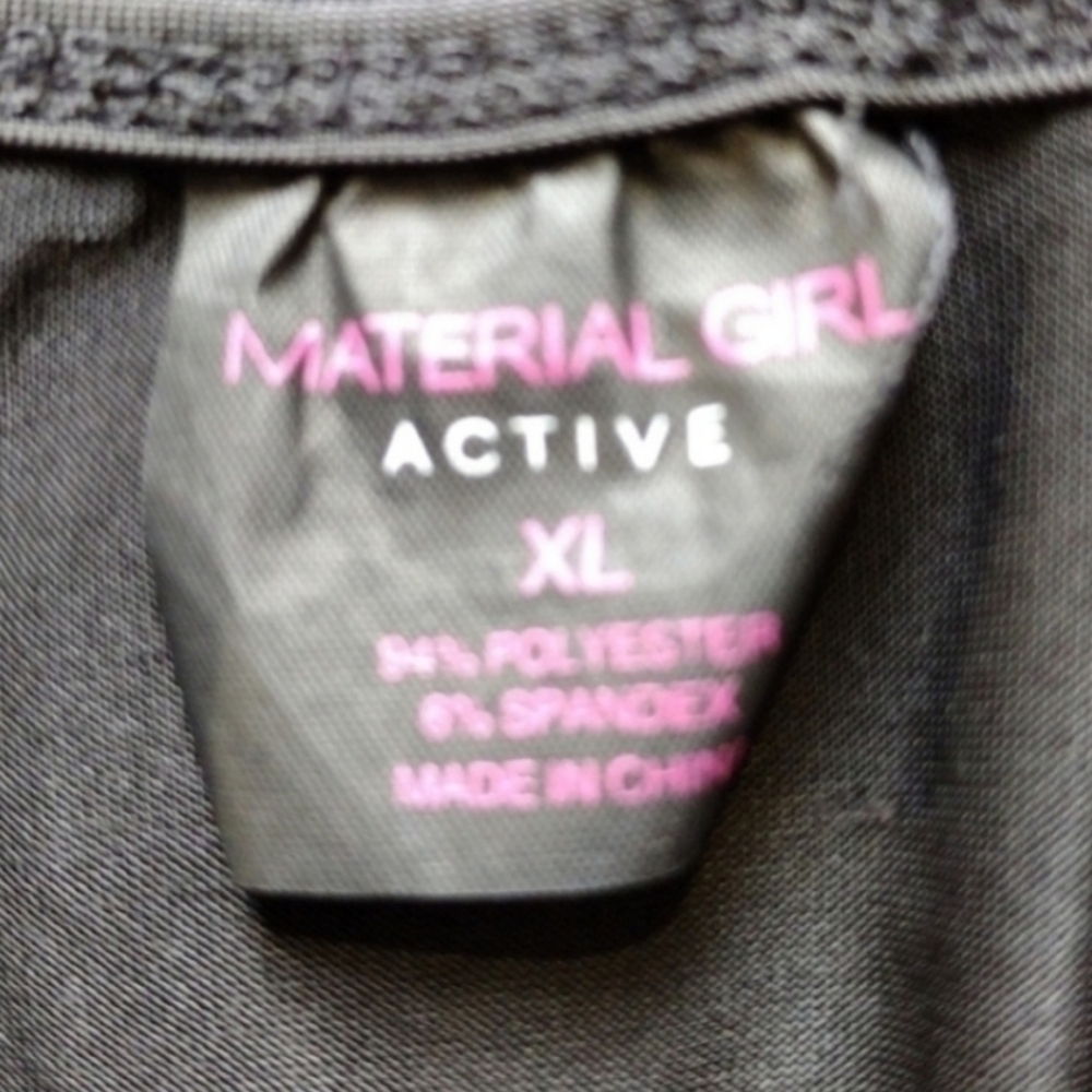 Material Girl Active Racerback Tank - Picture 3 of 3